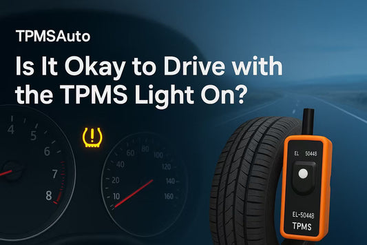 is it Okay to drive with the TPMS light on?