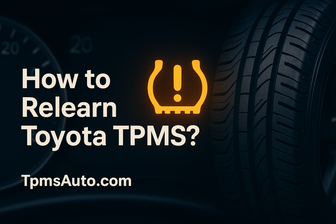 How to Relearn Toyota TPMS | Quick Guide & Reset Tool