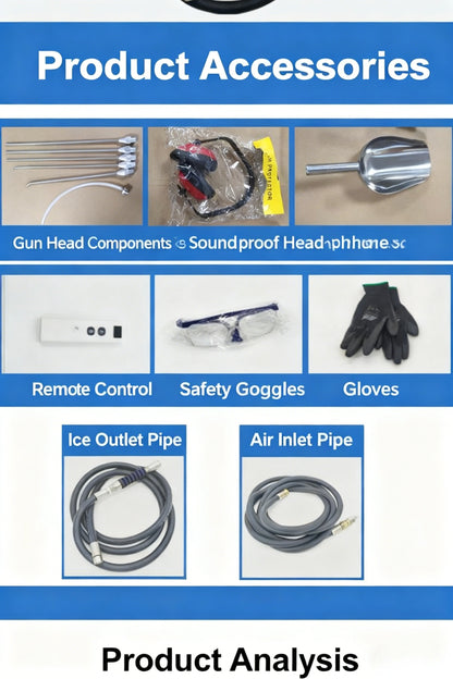 Dry ice blaster best Portable dry ice blasting cleaning machine for cabon blasting cleaning