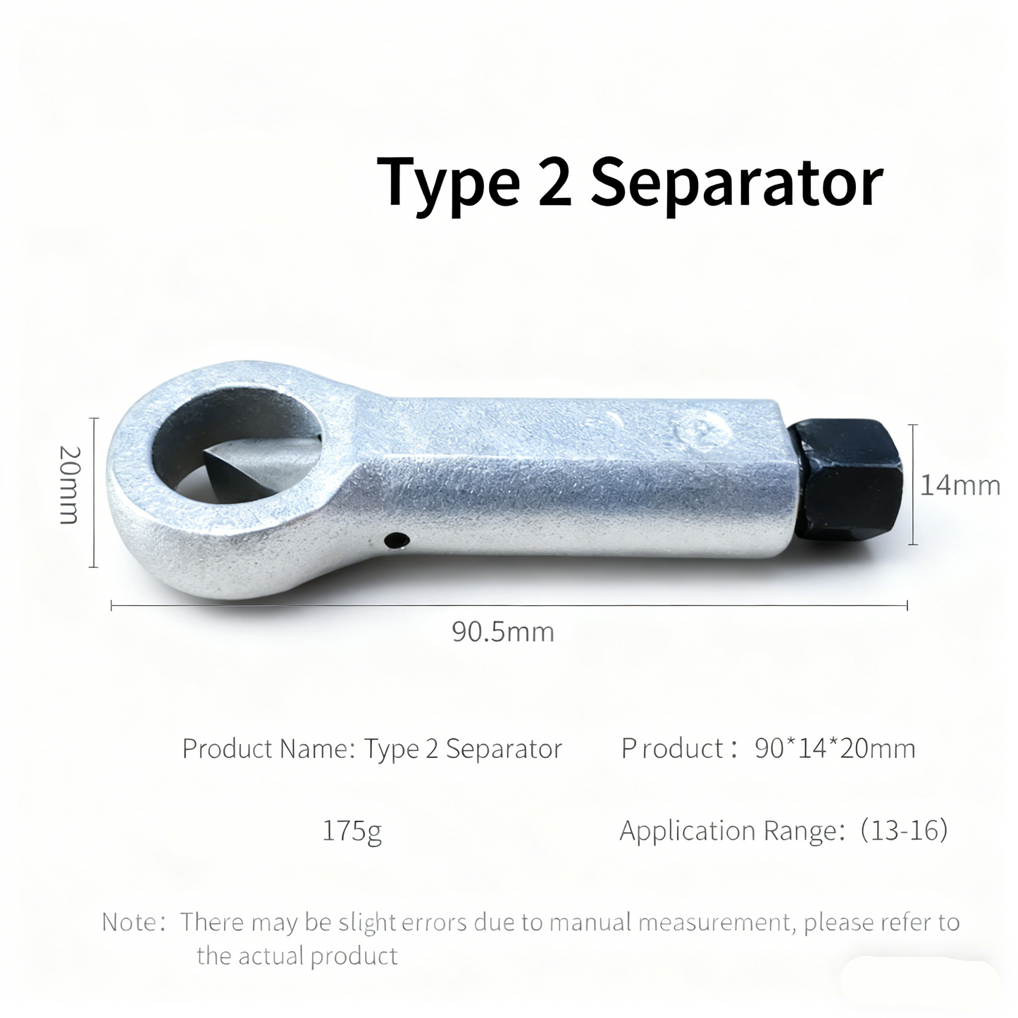 TPMSAuto nut splitter tool for removing rusted screws