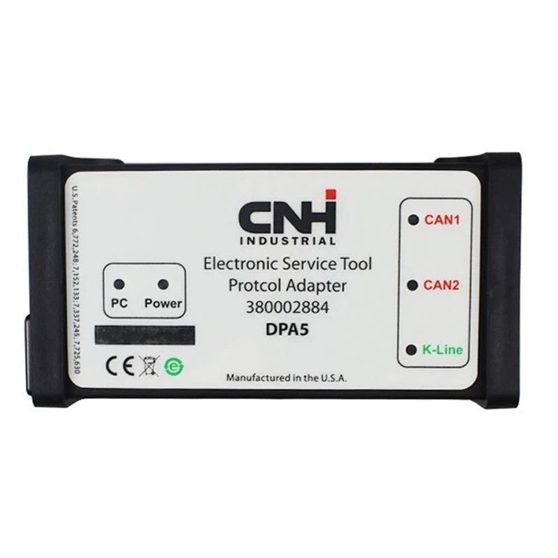 CNH Electonic Service Tool Protocol Adapter 380002884 DPA5 Clone With CNH EST Software v8.6