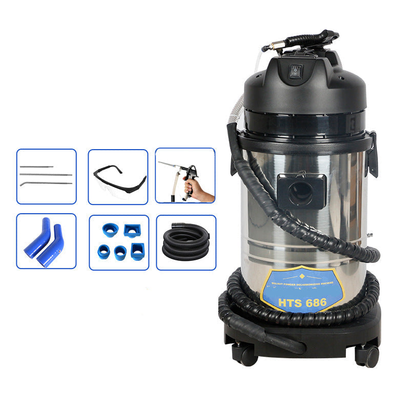 walnut-blasting-machine-HTS558-walnut-blaster-carbon-blasting